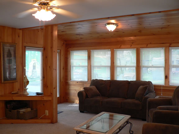 Another view of the living area.